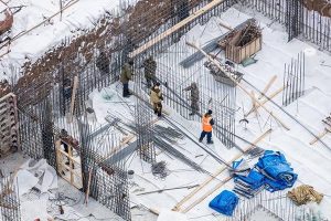 بتن ریزی در فصل سرد