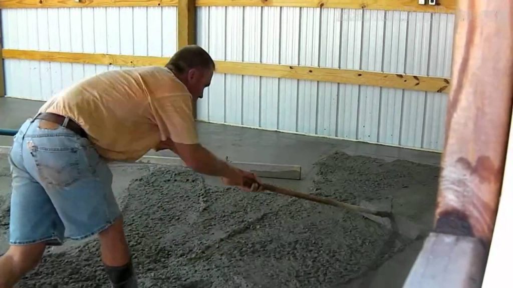 فرآیند اجرای بتن در مناطق مرطوب