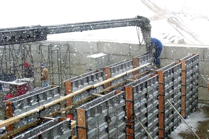 بتن‌ریزی در شرایط خاص