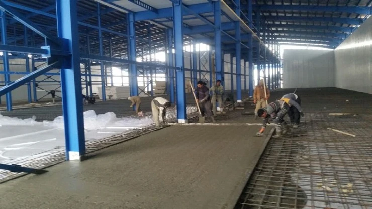 انواع بتن سخت برای کاربری صنعتی - بتن فا