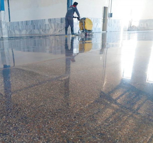 روش‌های اجرای پولیش تخصصی بتن