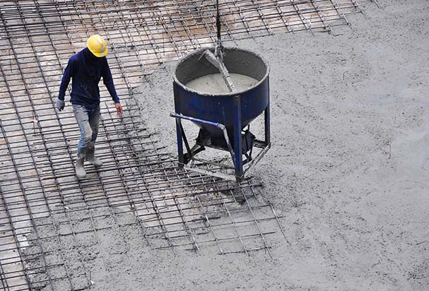 بتن‌ریزی در شمال تهران