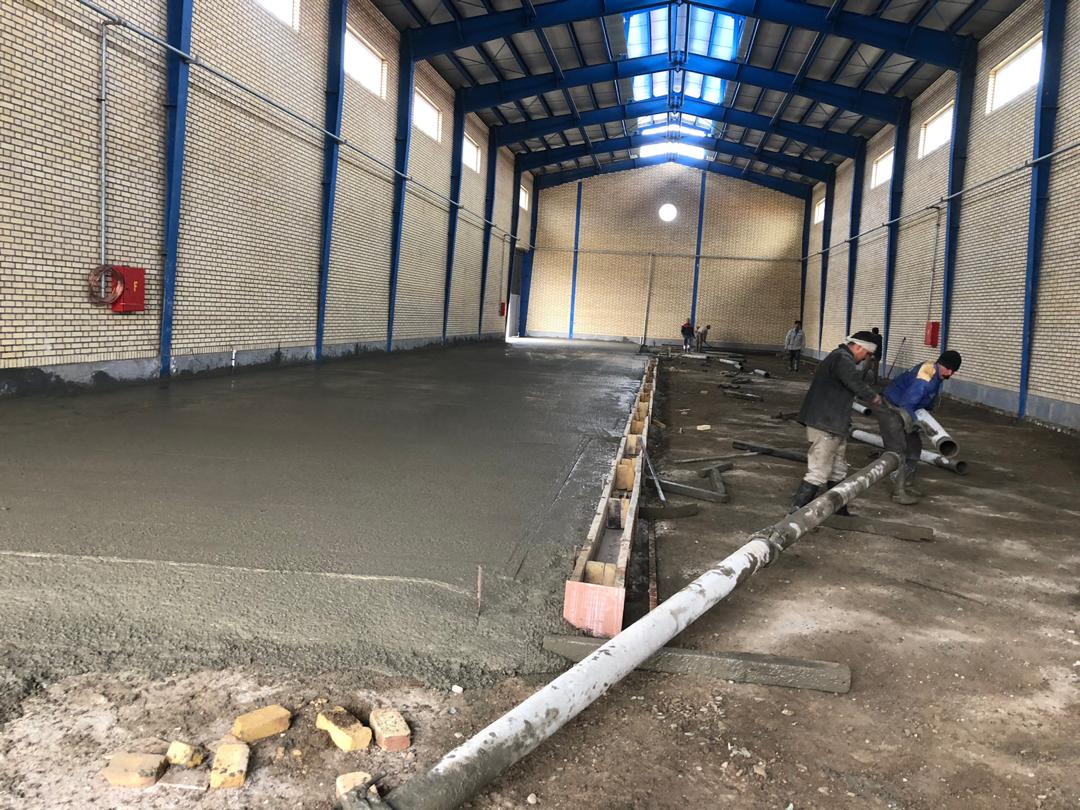 مراحل اصلی بتن‌ریزی کف سوله و انبار- بتن فا