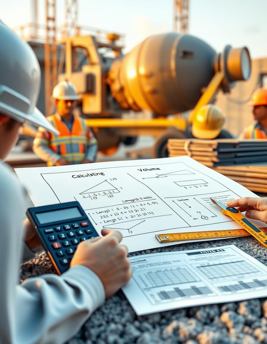 روش کنترل حجم بتن در کارگاه