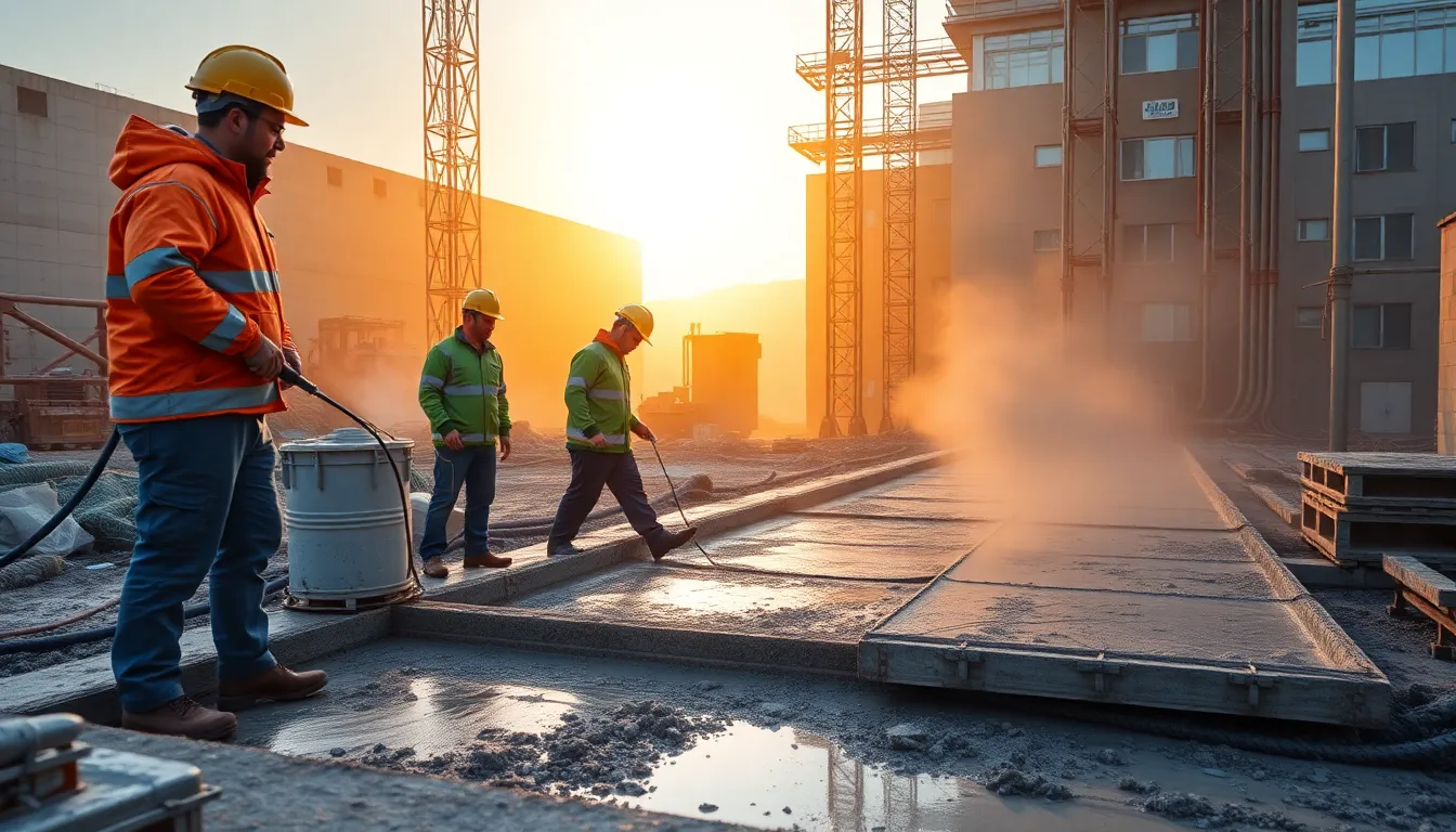 مدیریت رطوبت و جلوگیری از تبخیر سریع - بتن فا