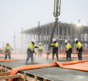 بتن ریزی در هوای سرد - بتن فا