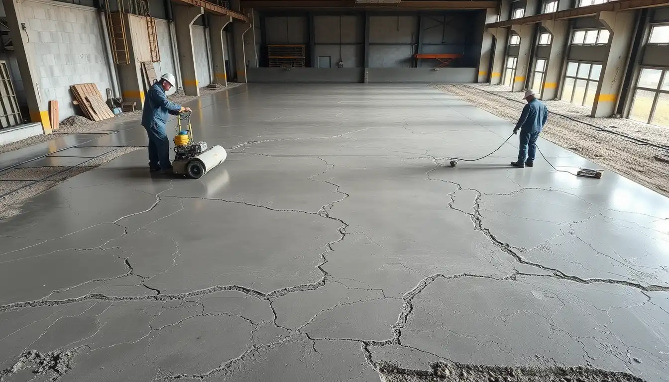 نکات حرفهای برای مدیریت ریسک در بتنریزی کفهای وسیع - بتن فا